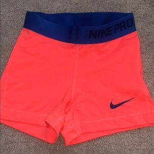 Neon nike pros!